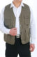 Middle-aged and elderly vest male spring and autumn reporter photography thin section outdoor vest multi-pocket fishing director Xia dad outfit