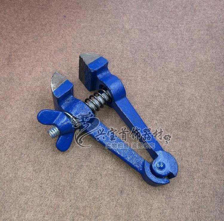 Hand vise, hand twisting pliers, mini workbench clamps, fixed clamps, gold and silver jewelry processing gold tools