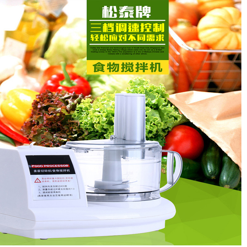 Garlic Machine Electric Commercial Hange Meat Machine Mixer Multifunction Cuisine Machine Chaoshan Beef Fire Boiler Shop Garlic Hibiscus Machine
