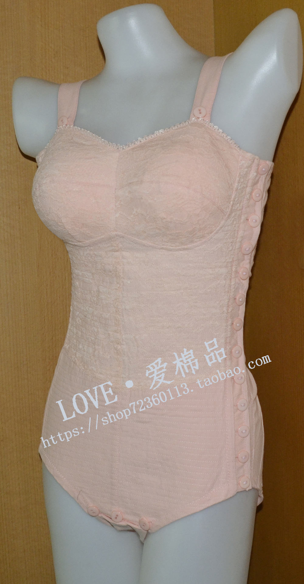 Mùa thu mới vải cotton body định hình đồ lót giảm béo quần áo làm đẹp bụng sau sinh handmade corset phụ nữ nội y 1 mảnh