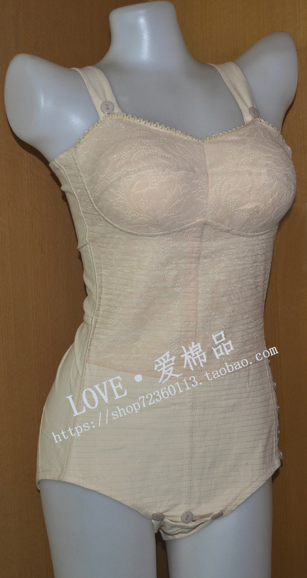 Mùa thu mới vải cotton body định hình đồ lót giảm béo quần áo làm đẹp bụng sau sinh handmade corset phụ nữ nội y 1 mảnh