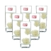 Green Apple Glass Green Tea Cup Cup Dày Juice Cup Glass Cup Hotel Tea Cup 6