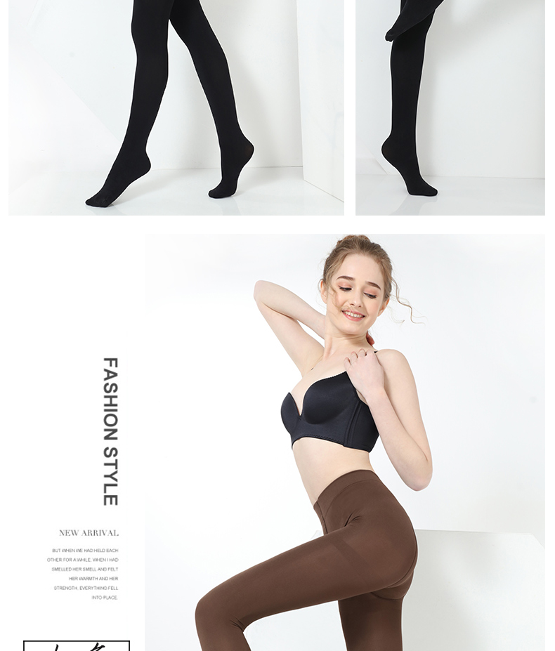 Langsha vớ của phụ nữ phần mỏng pantyhose chống móc lụa đích thực nhung vừa dày thịt đen xà cạp vớ cơ thể feet