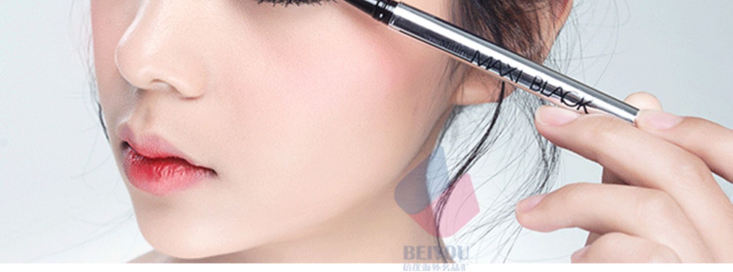 Bút kẻ mắt Thái Lan không thấm nước màu đỏ không thấm nước màu đỏ ống bút lỏng rất mịn khô lâu thật chì kẻ mắt innisfree