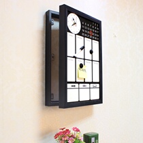 Creative meter box decorations Nordic wall distribution box message board home porch wall-mounted electric gate box shielding