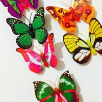 12 пакетов цветных бабочек