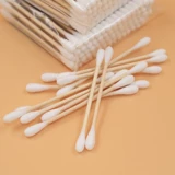 10 мешков капоки -коттона мазки красоты, очистка уха 具 10 2 головы гигиенического антибактериального хлопка.