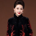 鑫霞中老年女装的LOGO