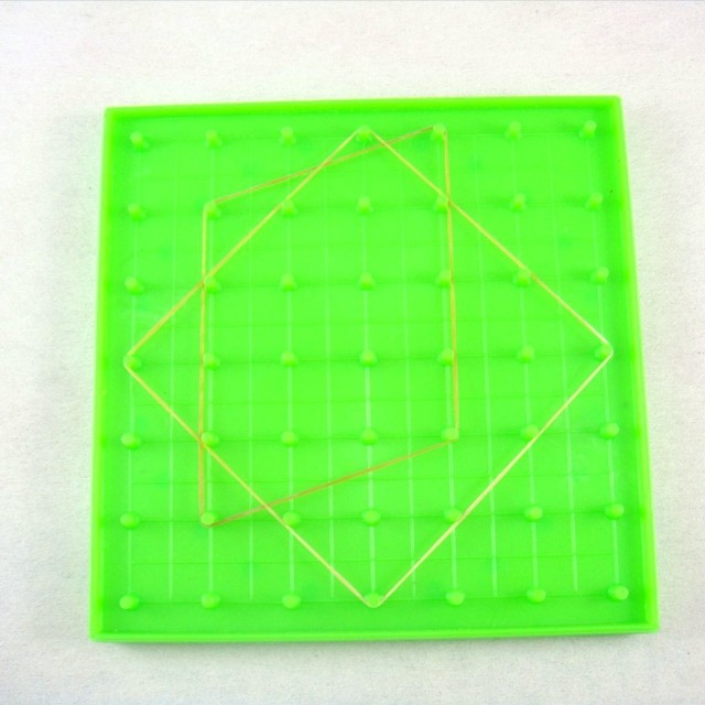 钉板 小学数学 塑料钉板 教学实验器材