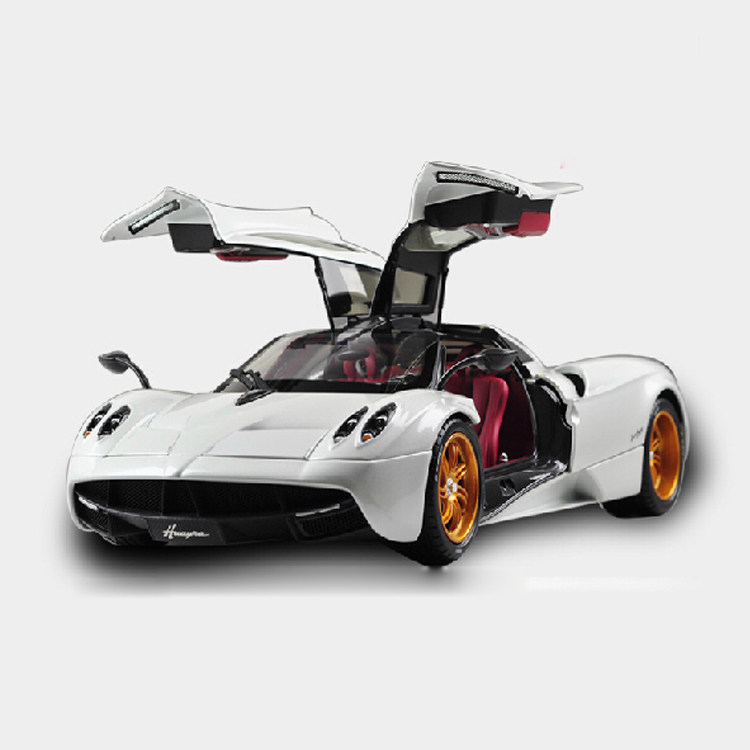 原厂仿真合金汽车模型车 威利GTA 1:18 帕加尼 Huayra 风神车模