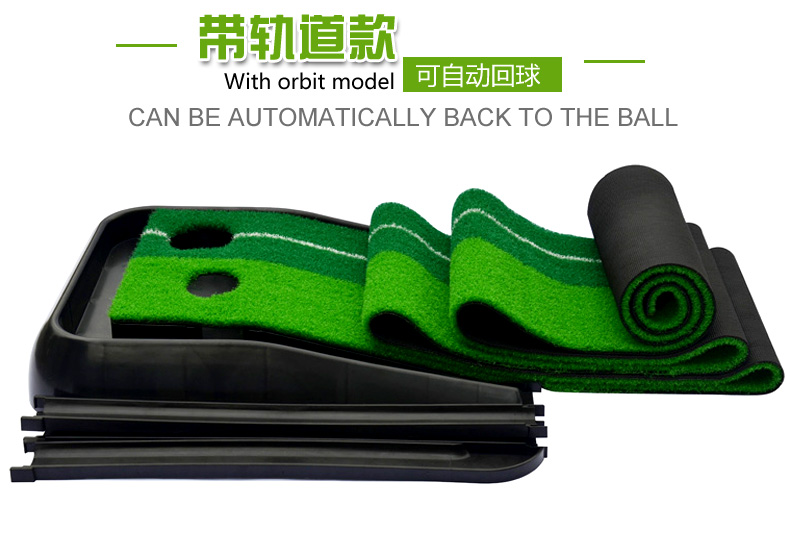 Golf Trong nhà Đặt Huấn luyện viên Tập thể dục Mat Có thể được trang bị bộ mini club gậy golf trẻ em
