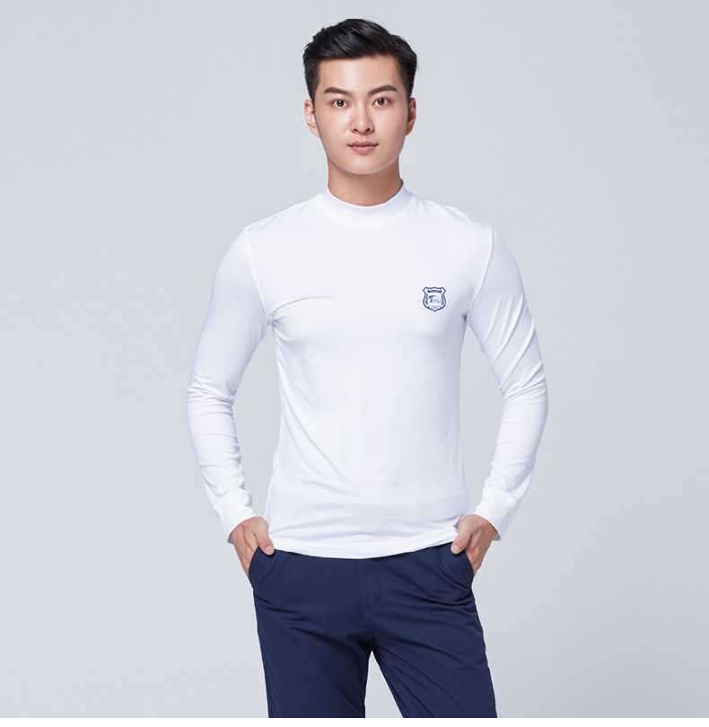 Miễn phí vận chuyển! Áo sơ mi golf mùa thu và mùa đông Áo thun nam tay dài Plus nhung dày ấm áp quần áo bó sát giá gậy đánh golf