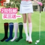 Vớ golf TTYGJ Vớ nữ Thể thao Stockings Ba thanh vớ sọc bóng Có thể kết hợp với váy ngắn 	bộ đánh golf trong nhà	