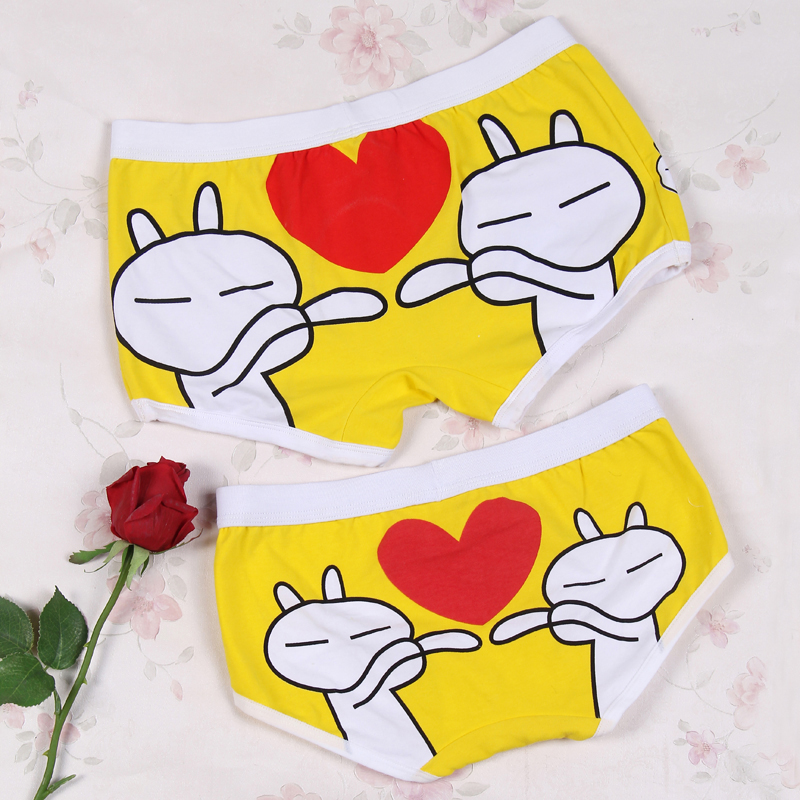 SpongeBob SquarePants Cotton Nam Boxer Quần Dễ Thương Cartoon Cặp Vợ Chồng Quần của Phụ Nữ Quần Tam Giác