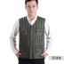 Mùa thu và mùa đông xuống áo vest nam nam trung niên vest nam vai bố mặc áo cotton không tay vest ngoài trời ấm áp - Áo thể thao áo phao 3 lỗ Áo thể thao