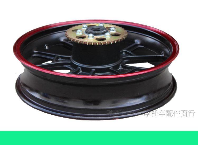 Xe mô tô thể thao 110 / 70-17 chân trời bánh xe 110-140-60-70-17 vành thép bánh xe 17 inch - Vành xe máy bánh mâm xe sirius