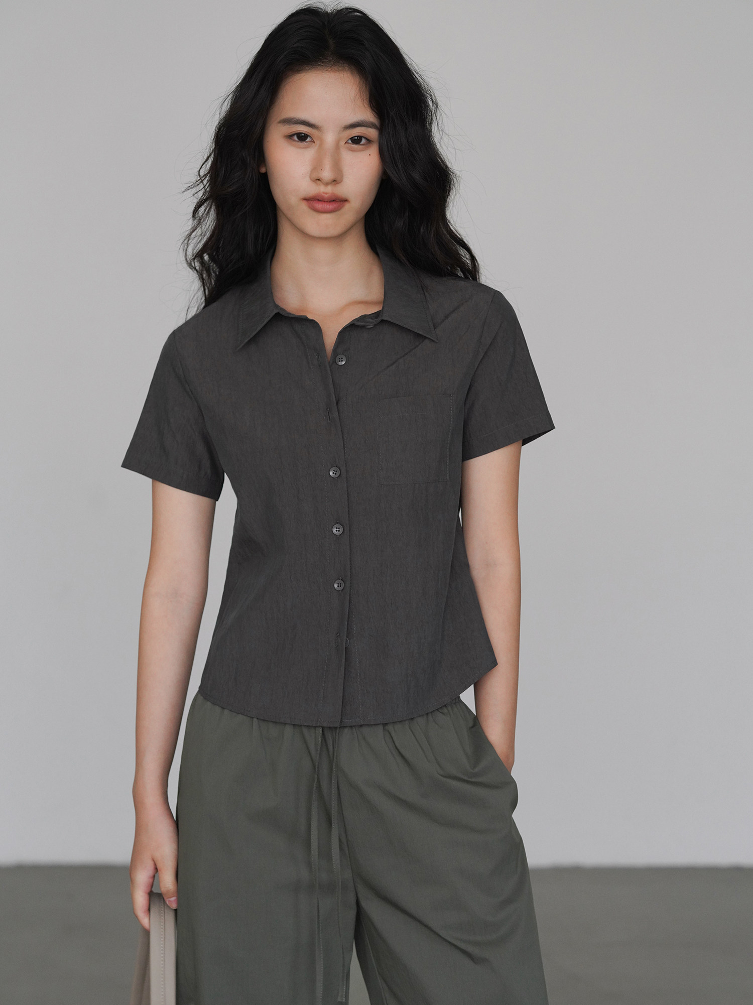 EIGHTHMONTH Летняя рубашка для отдыха, изысканный стиль 