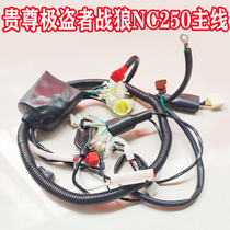 Application of the Pole Wolf Warrior NC250 Assembly Line Complete version Main Line Cross-country Motorcycle Circuit assembly