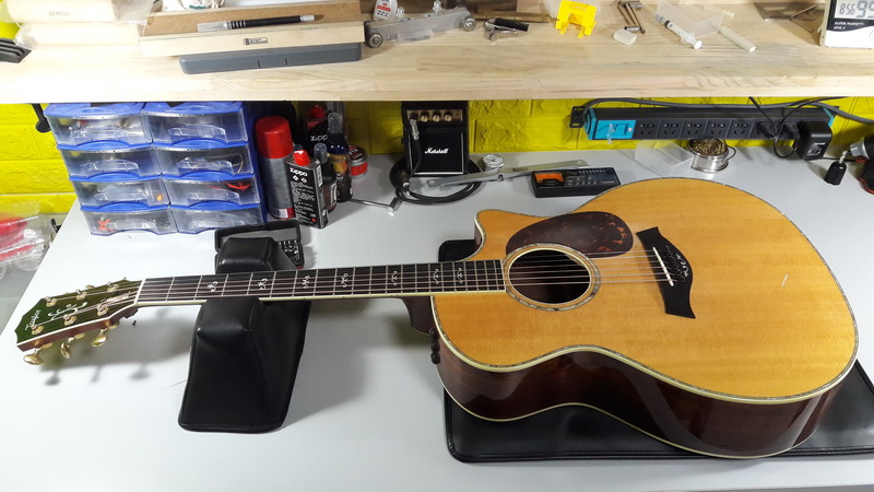 Taylor 914 Brazilian Rose Limited Edition Overall Care Adjustment