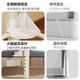 Muji Mosquito Net for Home Bedroom, Anti-Fall Fence with Full Bottom Protection for Infants and Children to Prevent Falling Out of Bed, 135X190 Patterned Net