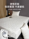 Muji Class a 60-Count Pure Cotton Long-Staple Cotton Quilted Fitted Sheet, Thickened Pure Cotton Mattress Protector, Non-Slip Bed Cover