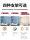 Muji Student Dormitory Strong Blackout Bed Curtain and Mosquito Net Integrated Full-Cover Curtain for Upper and Lower Bunk Beds, No Installation Required