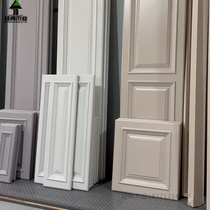Factory direct sales solid wood cabinet door wardrobe door panel customized kitchen door shoe cabinet door bookcase door customized group purchase