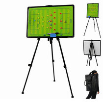 Football tactical board bracket type magnetic digital teaching board coach battle disk rewritable coach tactical equipment