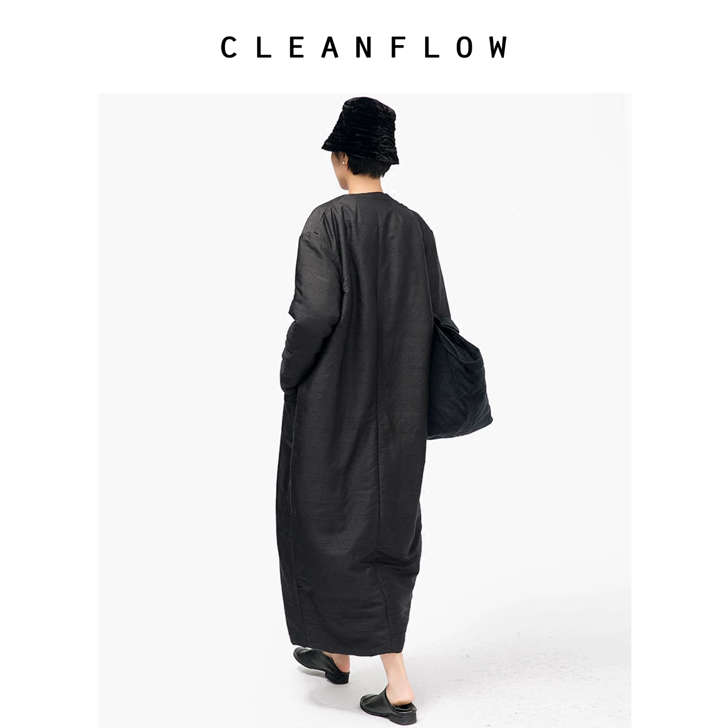 CLEANFLOW Шёлковая куртка пуховик