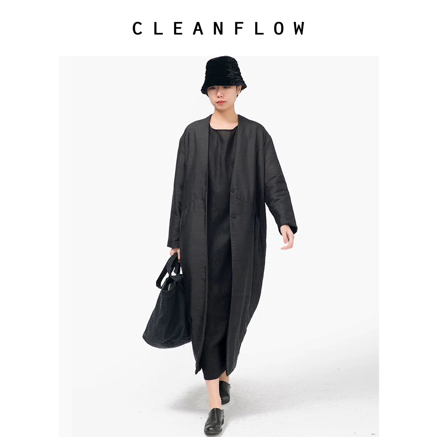 CLEANFLOW Шёлковая куртка пуховик