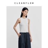 CLEANFLOW Трикотажный жилет, летняя тонкая майка топ, 3D