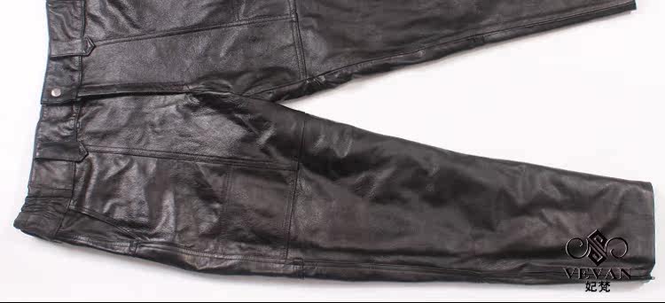 Pantalon cuir homme haut-parleur pour automne - Ref 1486145 Image 8