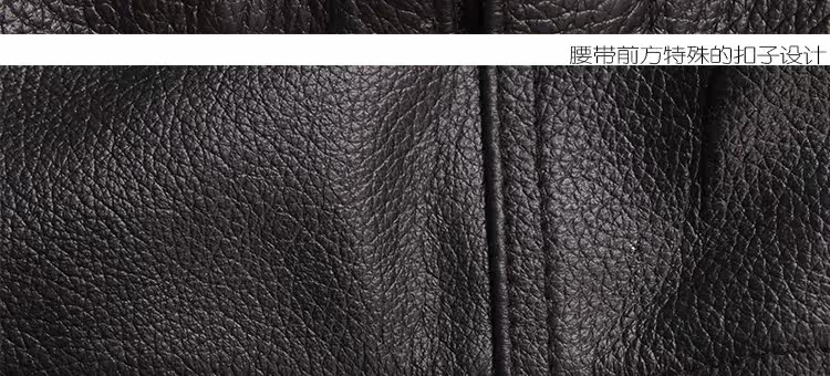 Pantalon cuir homme droit pour automne - Ref 1480202 Image 24