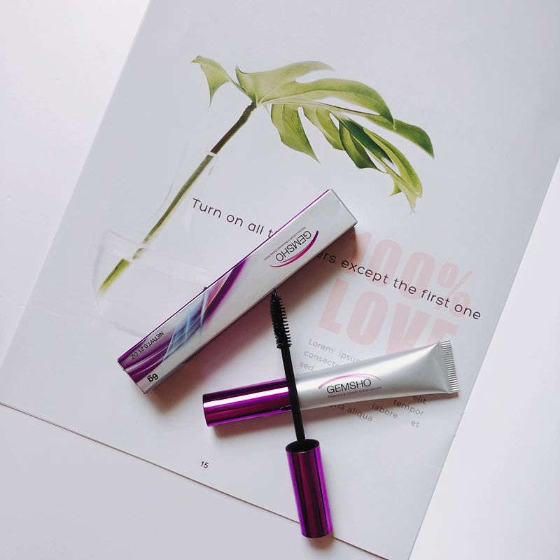 Mỹ nhập khẩu GEMSHO mascara lông mi tăng trưởng chất lỏng siêu dày lông mày tăng trưởng lỏng không thấm nước masscara kiss me