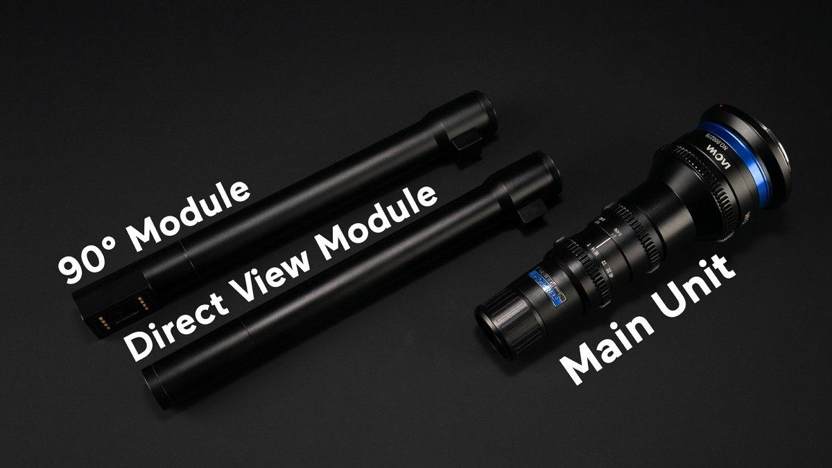 Laowa 24mm T14 2x PeriProbe Full Frame lens, Sony Canon Nikon PL