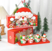 2022 Christmas Cupbox Cake to decorate Santa Claus snowman Boy girl Marffin Cup plugin