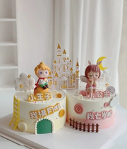 Anne Esa Keller Little Princess Angel Fairy Tale Planet Little Prince Birthday Cake Decoration