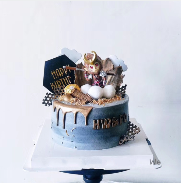 Cartoon Birthday Cake Decoration Pendulum King the King's Sun Wukongsun Sun Tai San doll Game Cake Scene Pendulum Piece-Taobao