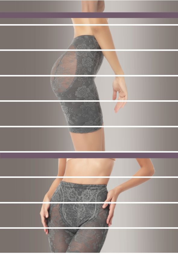 Điều chỉnh corset cơ thể định hình quần cơ thể chỉnh sửa mạnh mẽ xương chậu eo cao cơ thể khắc hông mông sau sinh bụng do lot