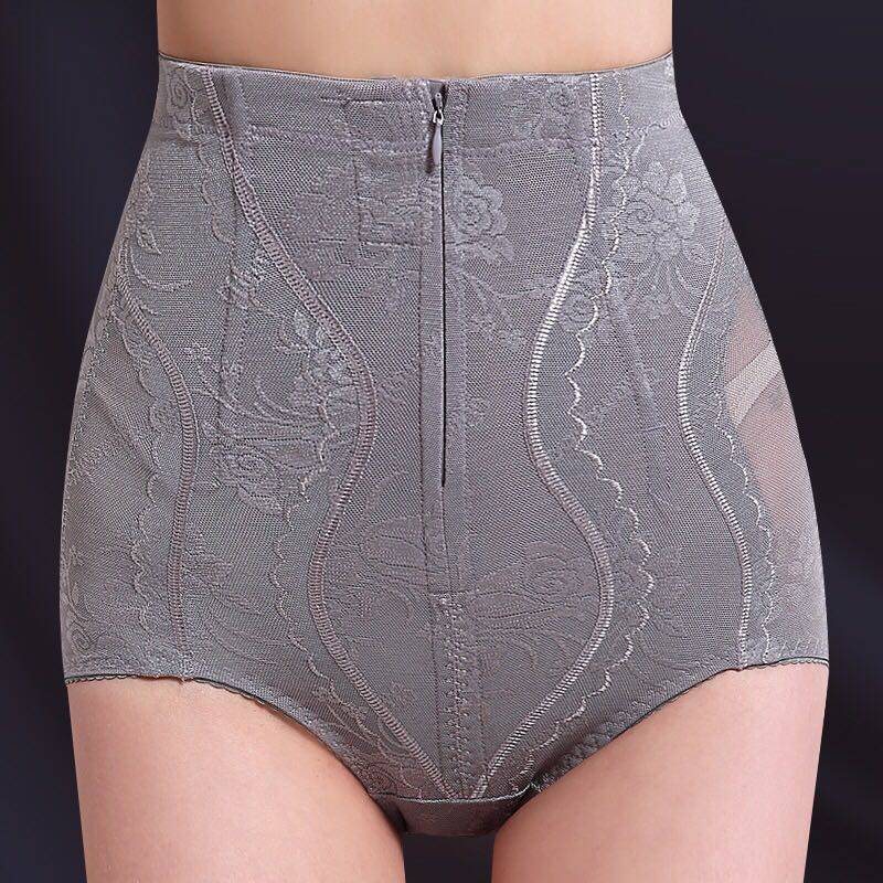 Fragrant Flower Tree 9114 High Waist Functional Mesh Body Shaping Pants Body Constricting Belly Lifting Buttocks Comfortable Women's Briefs