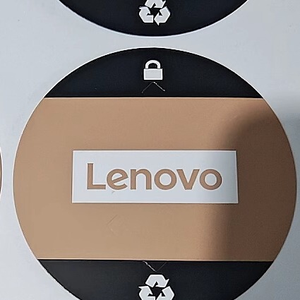 Yoga Book Zhaoyang Xiaoxin Notebook Box Sealing Label Outer Box Seal Sticker Seal Strip Lenovo Savior