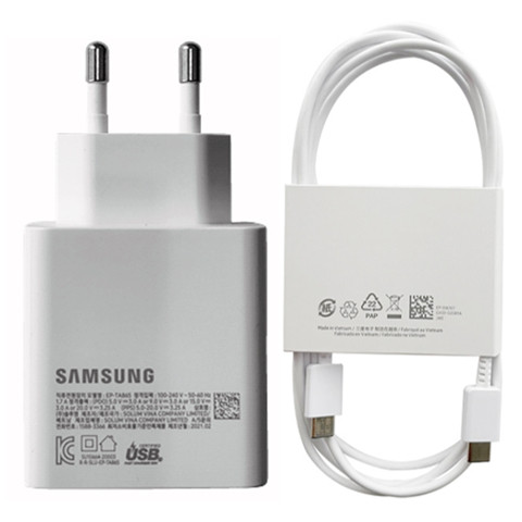Samsung Korean version 65W original 5A charger S22 S22Ultra Tab S8 S8 Ultra accelerated fast charge