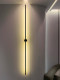 All-Copper Minimalist Long Strip Wall Lamp, Modern Simple High-End Designer Style, Italian-Style Living Room Tv Background Wall