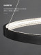 Italian Minimalist Living Room Chandelier, Modern Simple Nordic High-End Atmospheric Villa Lobby Led Light Luxury Chandelier Main Light