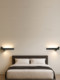 All-Copper Master Bedroom Bedside Reading Wall Lamp, Simple Modern Creative Minimalist Room Eye-Protection Study Wall-Mounted Lighting Fixture