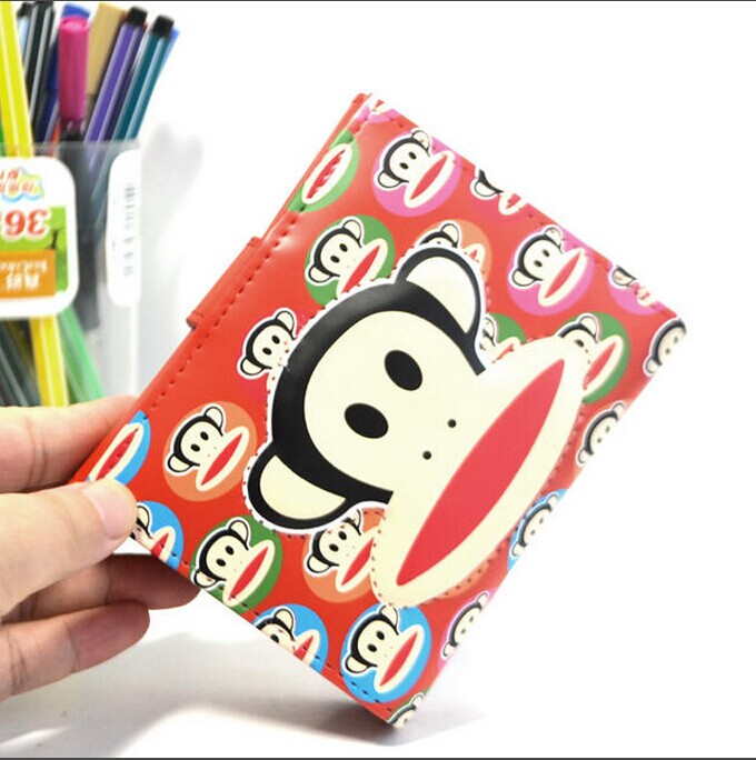 Daddy Totoro Rilakkuma Stitch Jack Tri-fold Short Cute Cartoon Wallet Card Holder