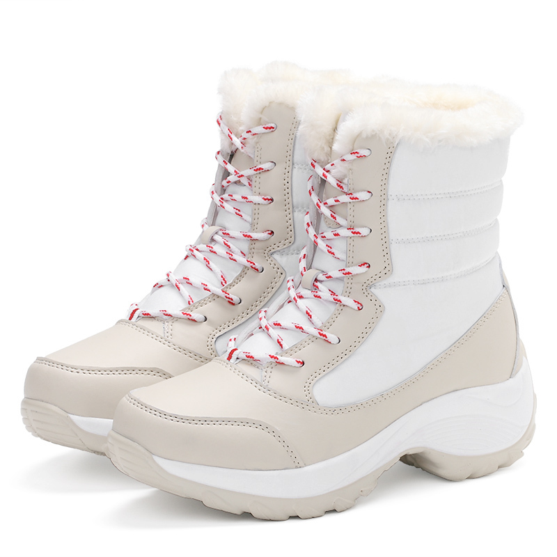 Winter Outdoor Snow Boots for Women 2026 New Waterproof Non-Slip Mid-Calf Boots Women's Northeast Fleece-Lined Thickened Large Cotton Shoes Winter Outdoor Snow Boots for Women 2026 New Waterproof Non-Slip Mid-Calf Boots Women's Northeast Fleece-Lined Thickened Large Cotton Shoes
