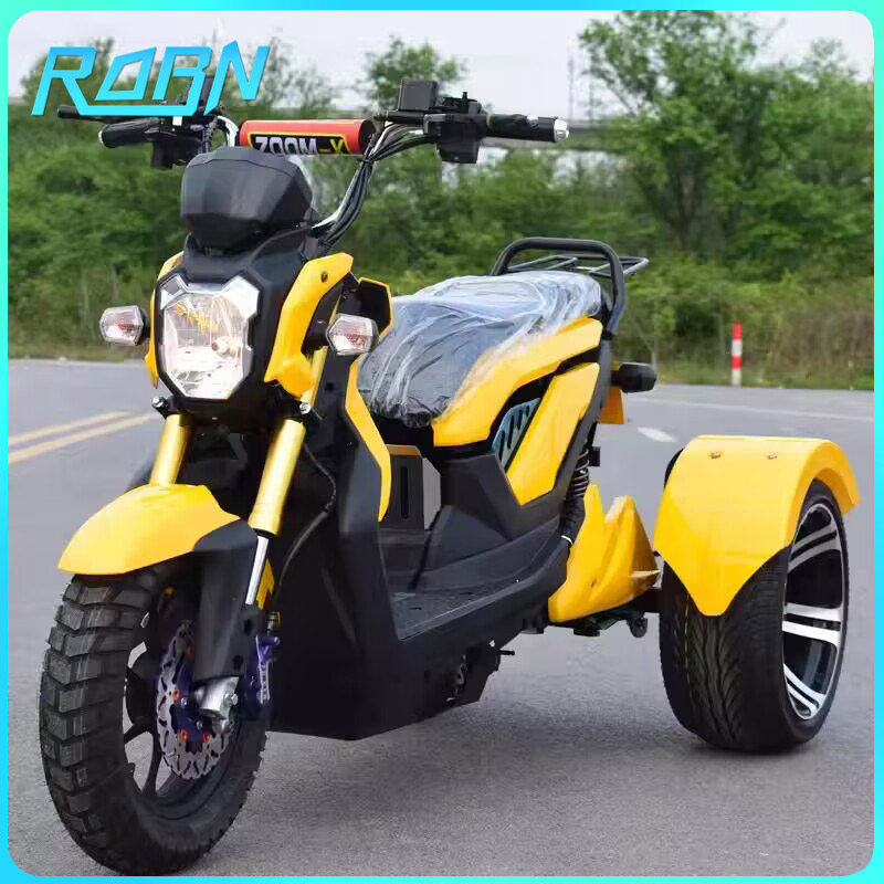 Free Shipping 60V1000W Differential Motor 14inch Three-Wheeled Police Scooter Electric Motorcycle Battery Car Electric Bike