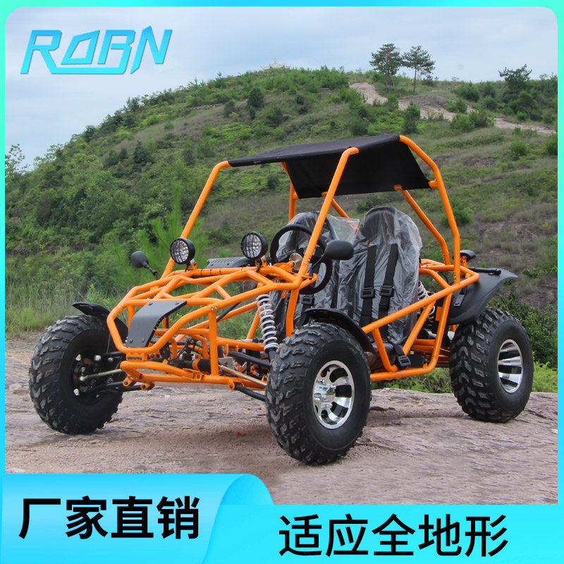 New Four-Wheel Steering Wheel Adult Two-Seater Venue Racing Off-Road All-Terrain Mountain Bike Kart Utv