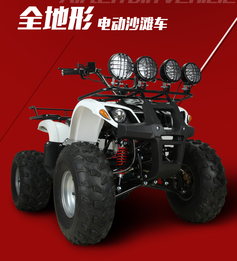 48V60V Younet khác biệt trục 500w750W điện nhỏ bò ATV bốn bánh off-road xe máy